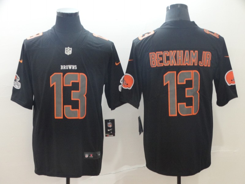 Men's Cleveland Browns Odell Beckham Jr. Black Alternate Jersey